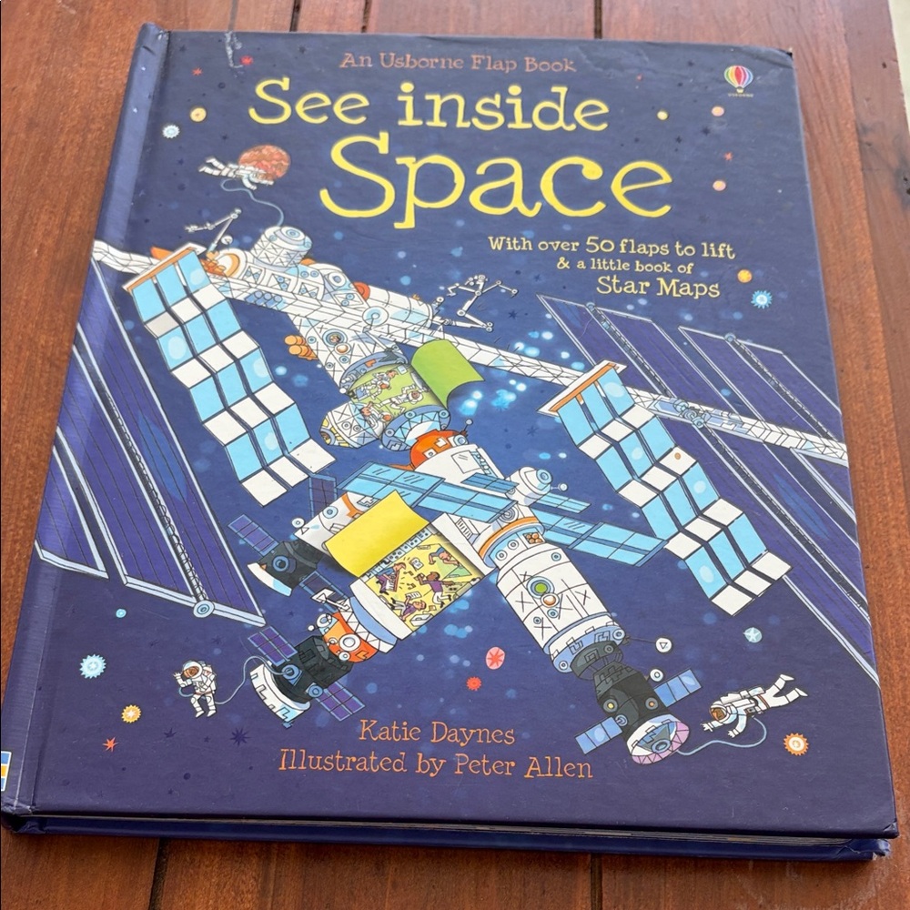 Usborne See Inside Space Flap Book